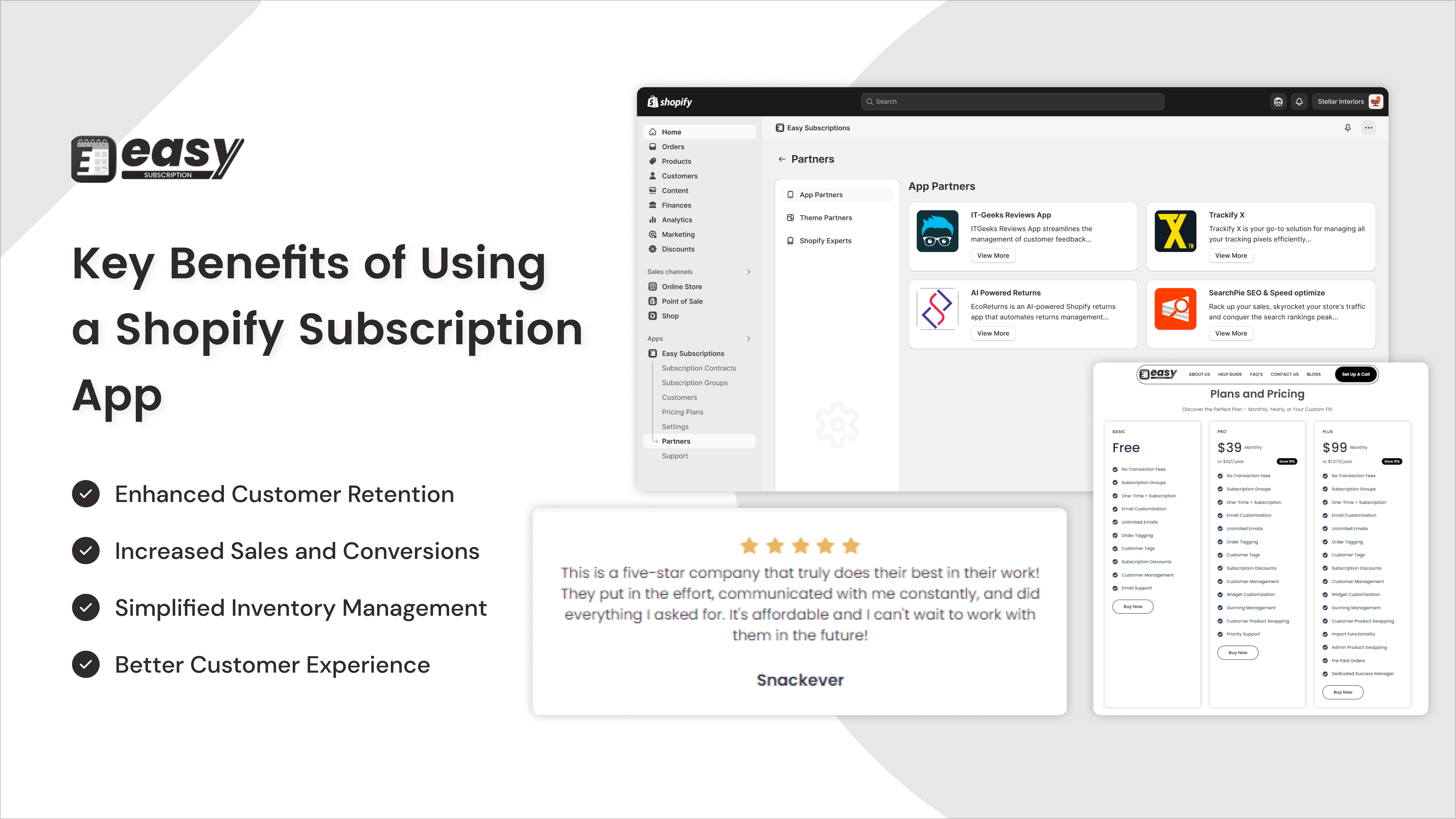 Key Benefits of Using a Shopify Subscription App