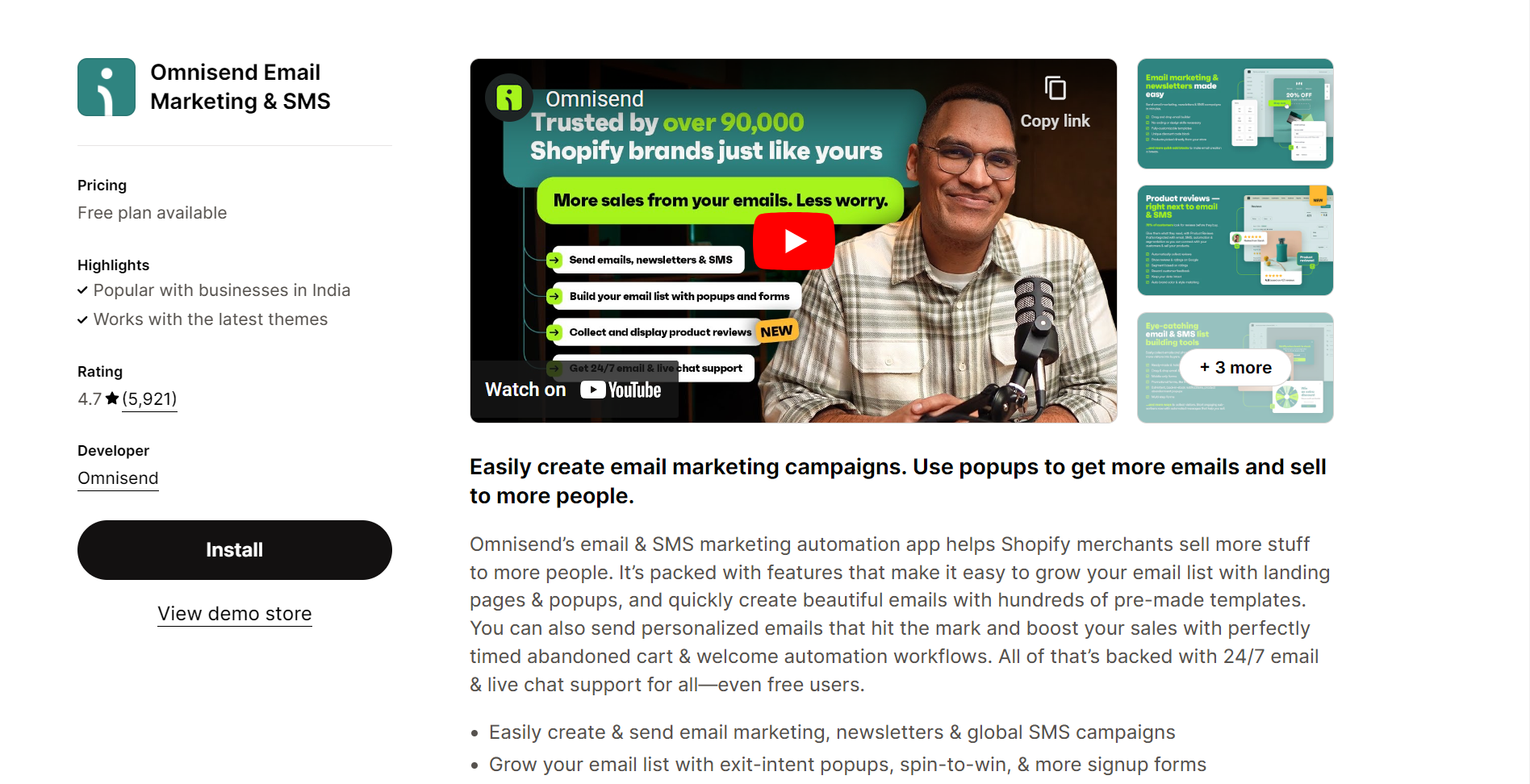 Omnisend Email Marketing & SMS