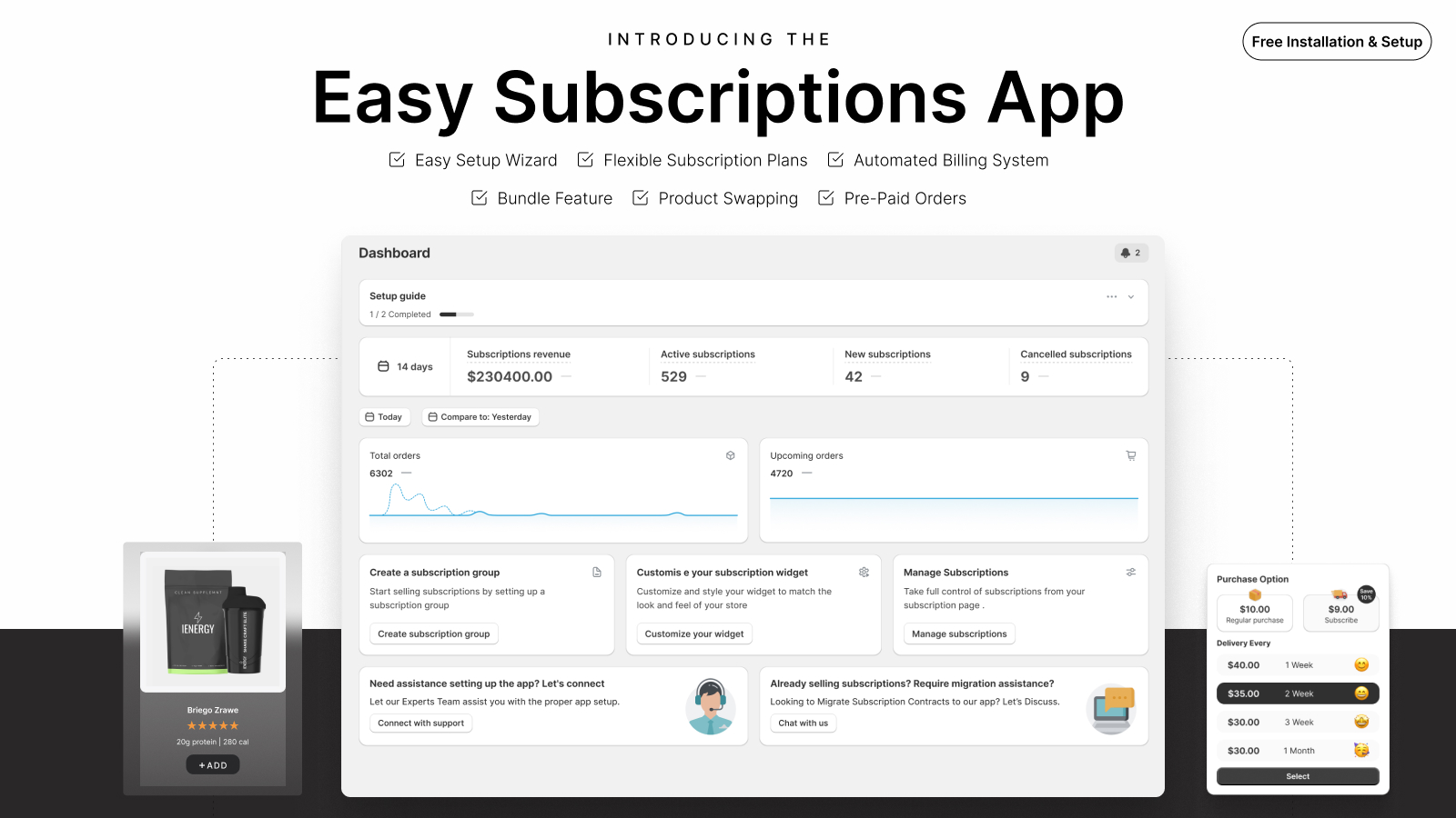 Easy Subscription