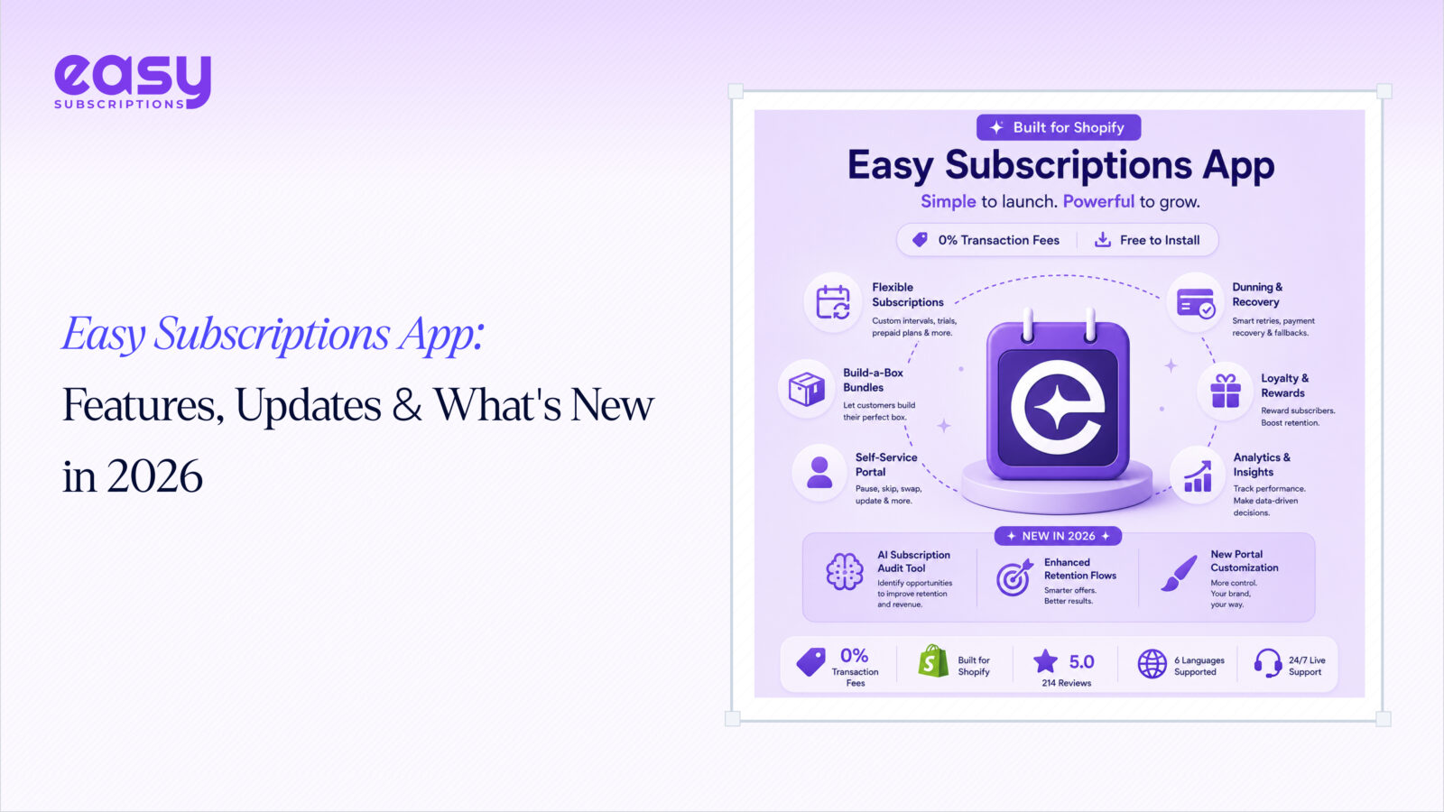 Easy Subscriptions App: Features, Updates & What's New in 2026