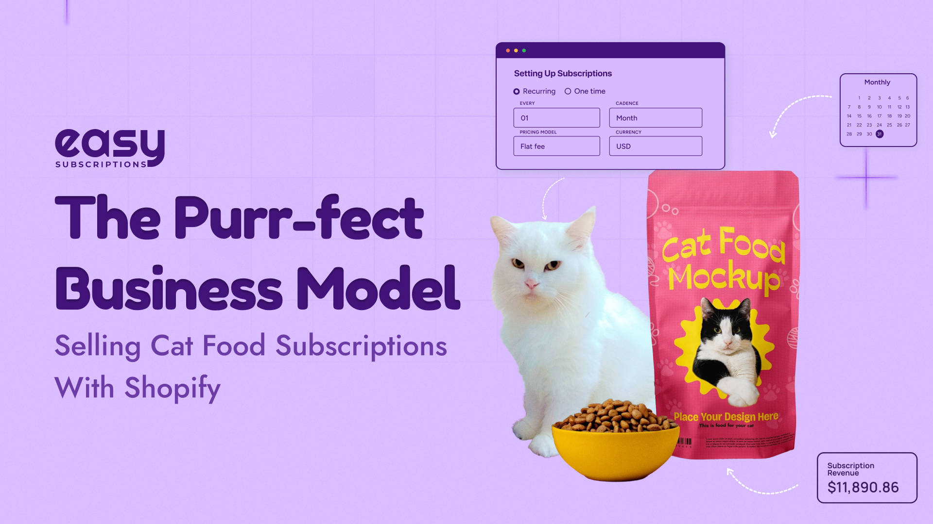 The Purr-fect Business Model: Selling Cat Food Subscriptions with Shopify