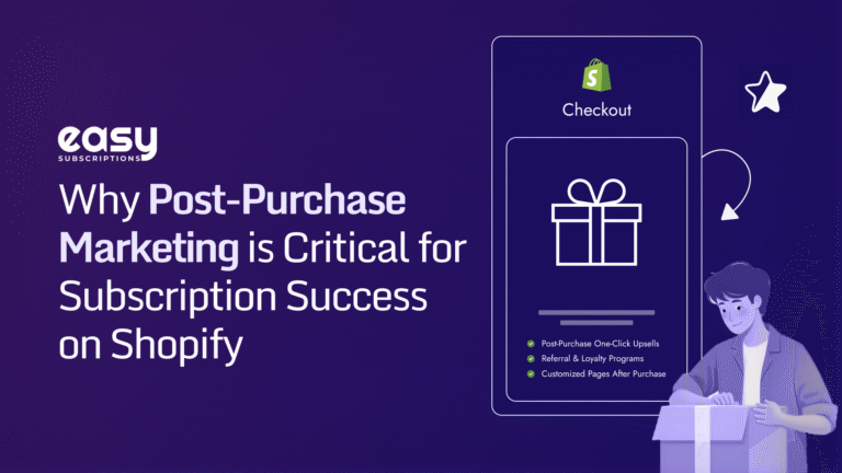 Why Post-Purchase Marketing is Critical for Subscription Success on Shopify