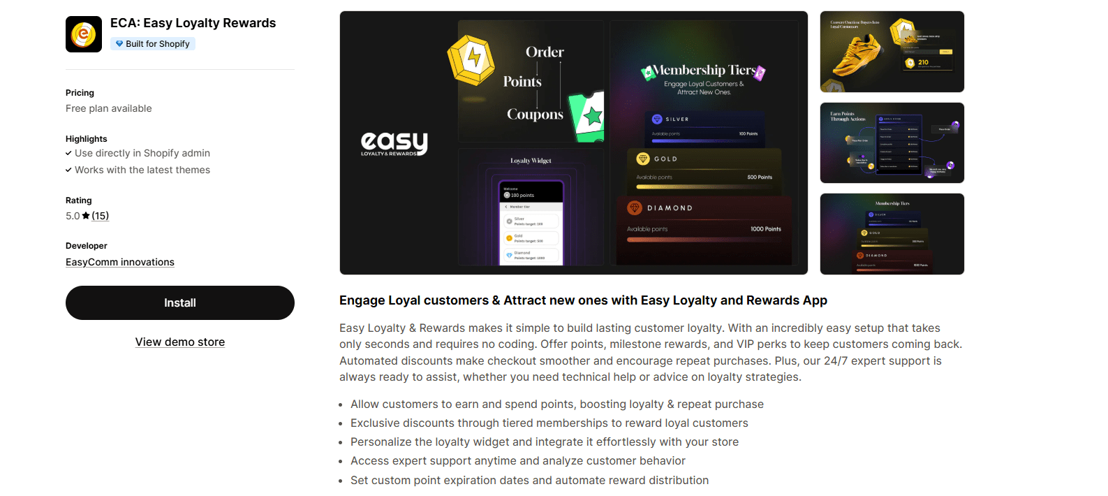 Easy Loyalty and Rewards app