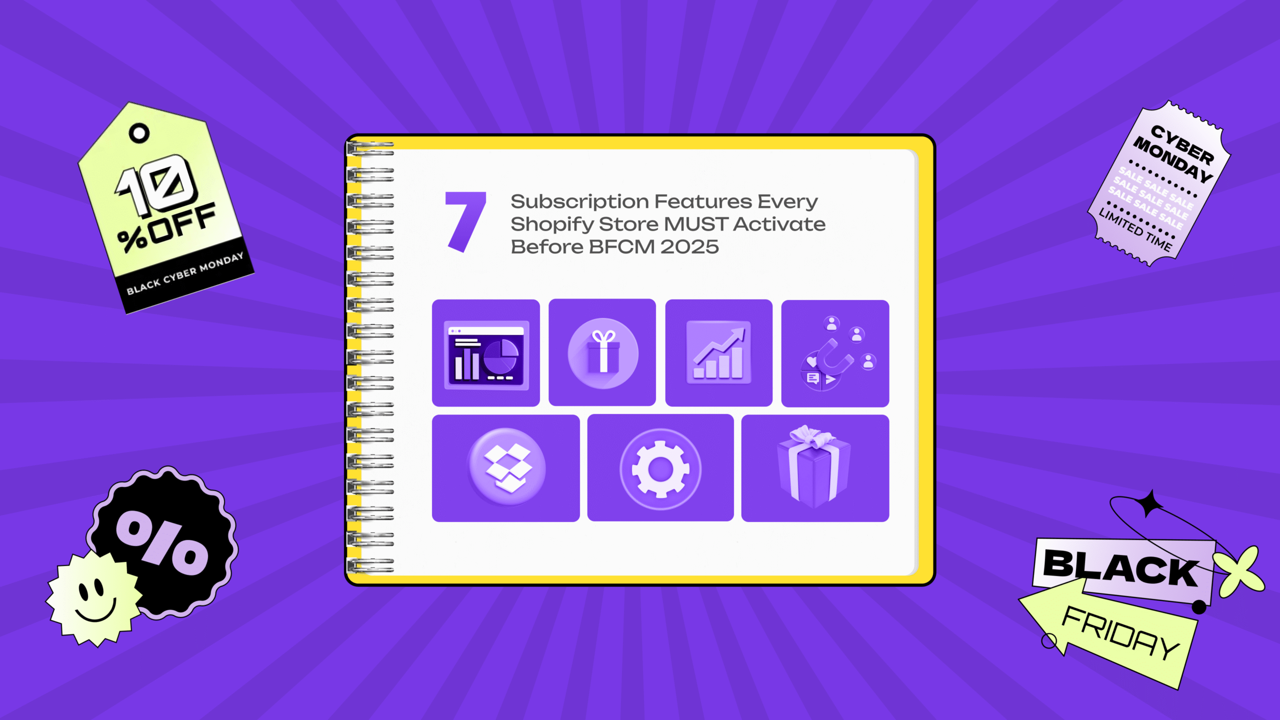 The 7 Subscription Features Every Shopify Store Must Activate Before BFCM 2025