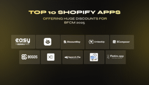 Top 9 Shopify Apps Offering Huge Discounts for BFCM 2025 (AOV, SEO, Loyalty & More)