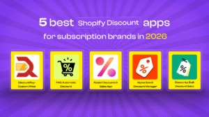 5 Best Shopify Discount Apps for Subscription Brands in 2026