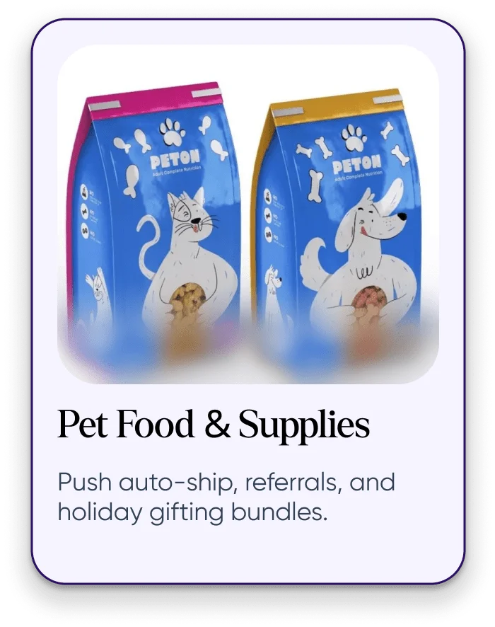 Pet food Subscriptions