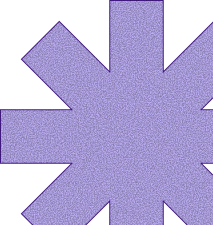 Decorative abstract shape — Easy Subscriptions branding element