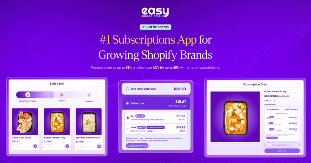 Easy Subscriptions App screenshot 1