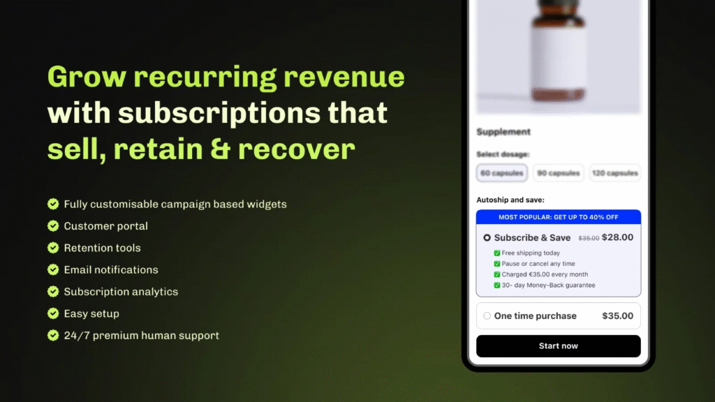 ssential Subscriptions : Best for Simple Subscription Management