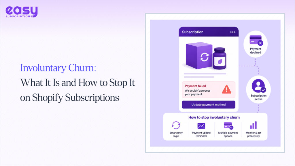 Involuntary Churn: What It Is and How to Stop It on Shopify Subscriptions