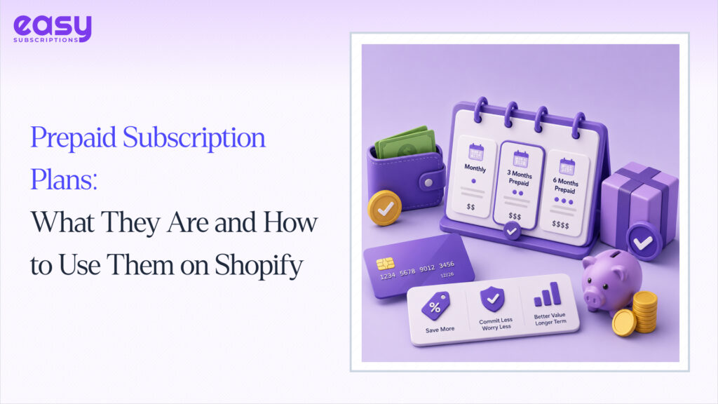 Prepaid Subscription Plans: What They Are and How to Use Them on Shopify