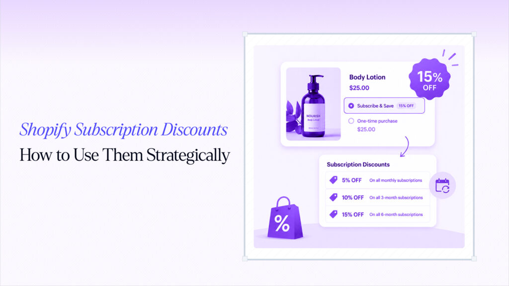 Shopify Subscription Discounts: How to Use Them Strategically