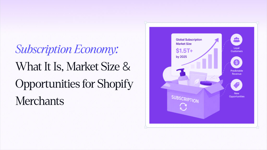 Subscription Economy: What It Is, Market Size & Opportunities for Shopify Merchants