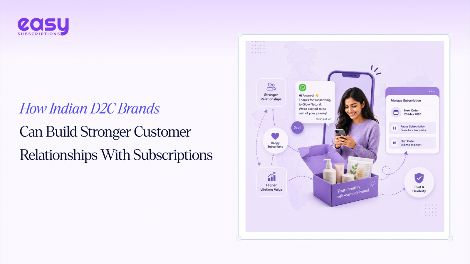 How Indian D2C Brands Can Build Stronger Customer Relationships With Subscriptions