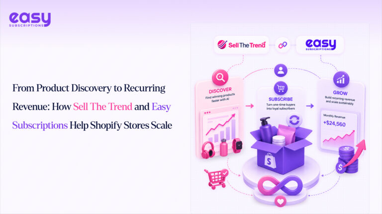 From Product Discovery to Recurring Revenue: How Sell The Trend and Easy Subscriptions Help Shopify Stores Scale