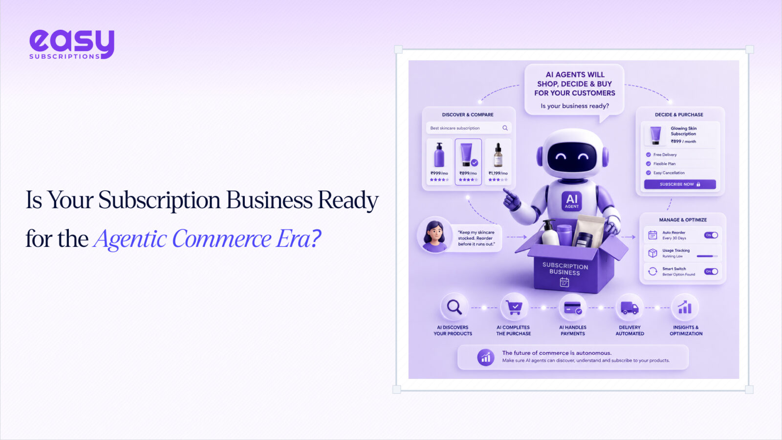 Is Your Subscription Business Ready for the Agentic Commerce Era?