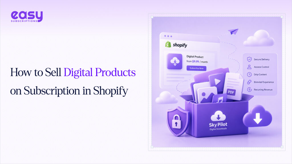 How to Sell Digital Products on Subscription in Shopify