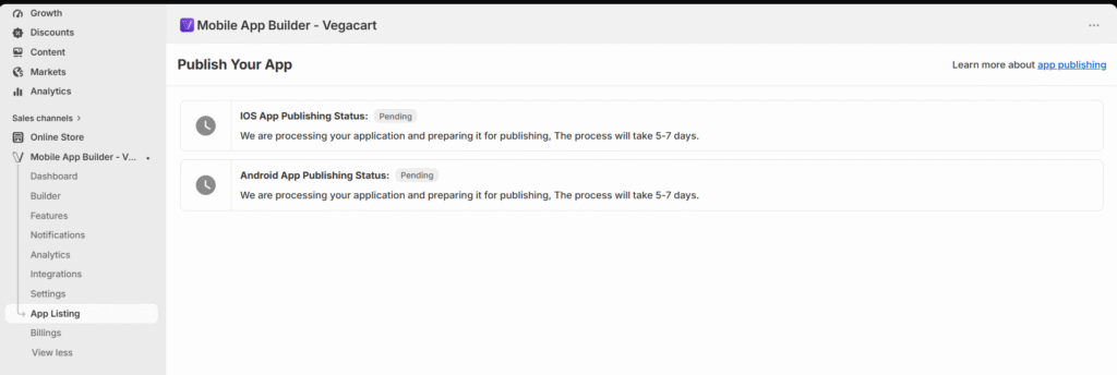 Step 7: Publish to the App Store and Google Play