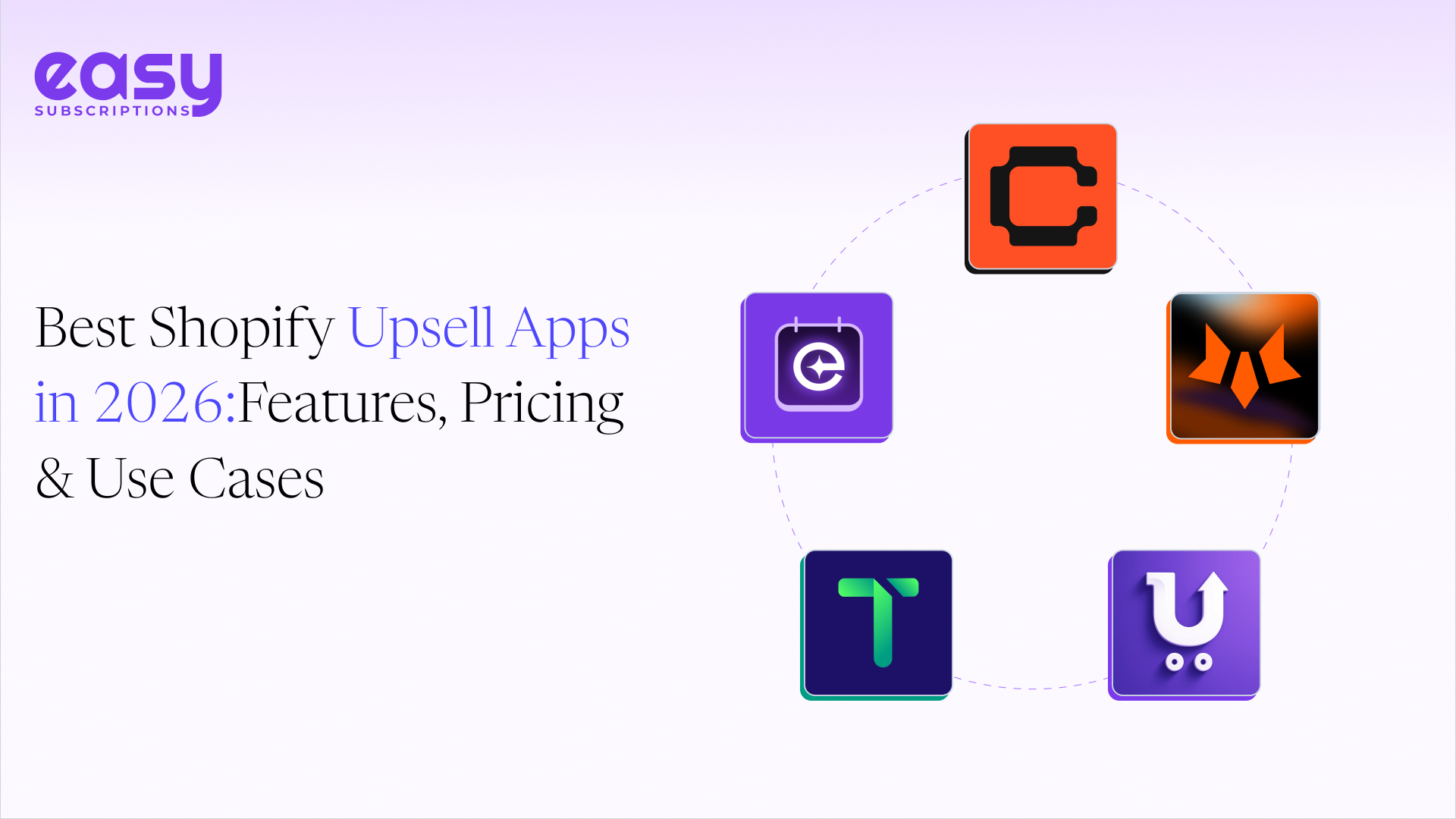 Best Shopify Upsell Apps in 2026: Features, Pricing & Use Cases