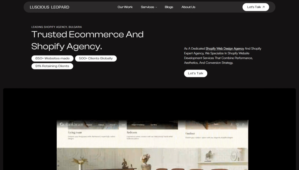 Luscious Leopard: Best for Shopify Design, CRO, and SEO Together