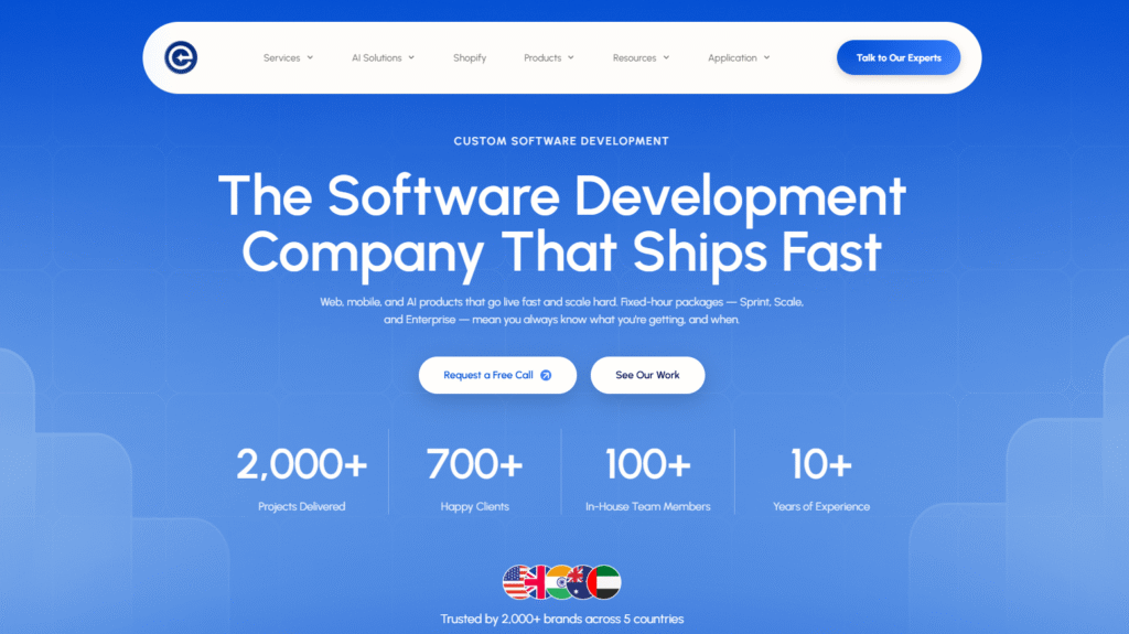 Easycomm: Best for Bundling Shopify Development with Web, Mobile, and AI